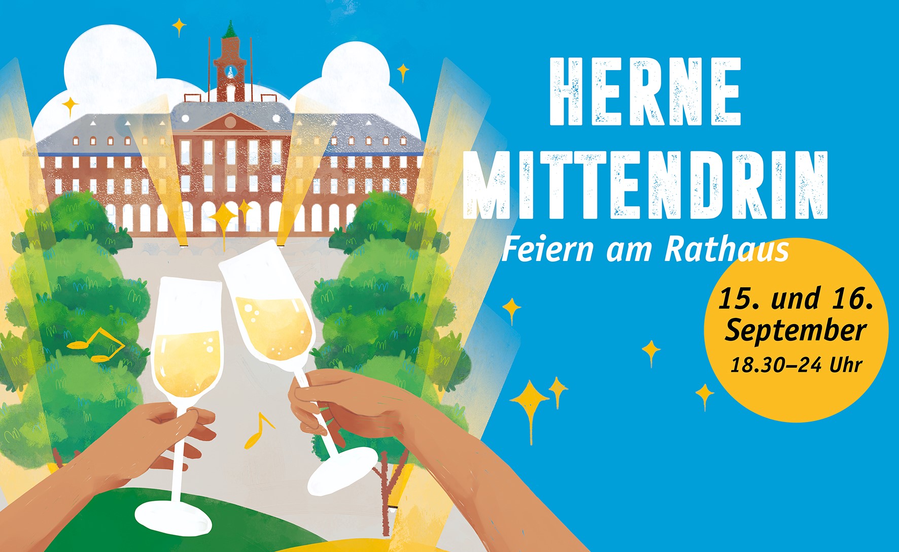 Herne mittendrin – Feiern am Rathaus