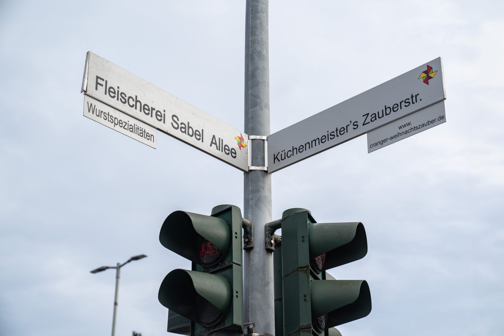 Cranger Kirmes, Straßenschilder © Stadtmarketing Herne GmbH, Isabel Diekmann