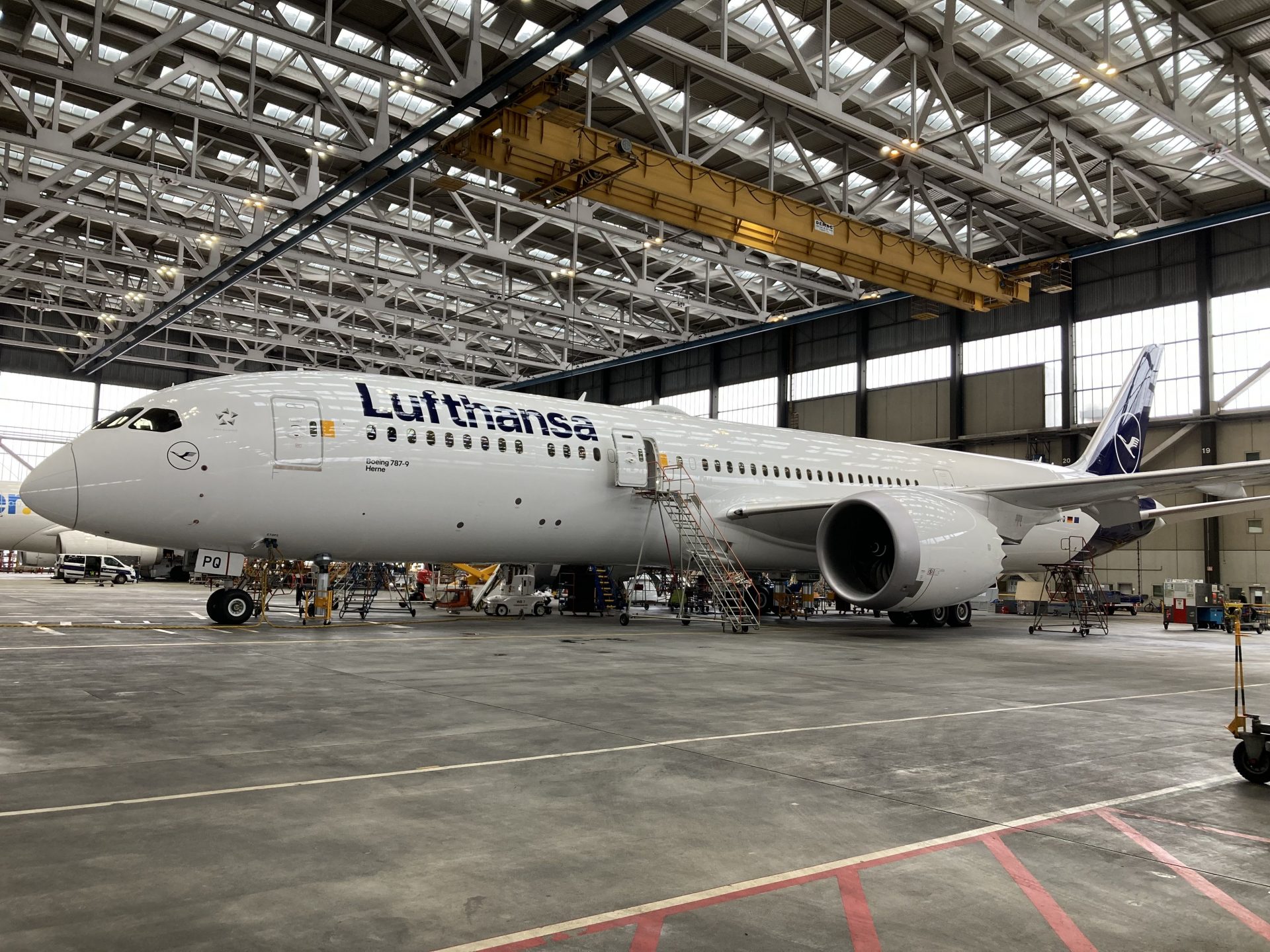 Herne hat ein neues Patenflugzeug